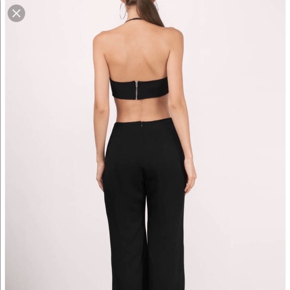 Halter wide legged jumper size Large - Picture 2 of 3